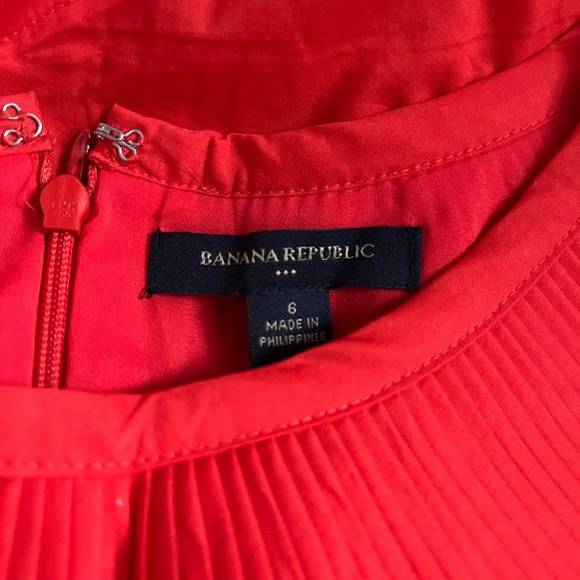 Red/Orange Shift Dress - Picture 4 of 4